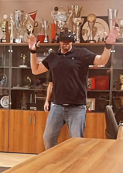 Trenutak sa prezentacije u Hrvatskom rukometnom savezu